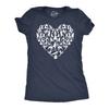 Womens Funny T Shirts Yoga Heart Sarcastic Graphic Novelty Tee For Ladies