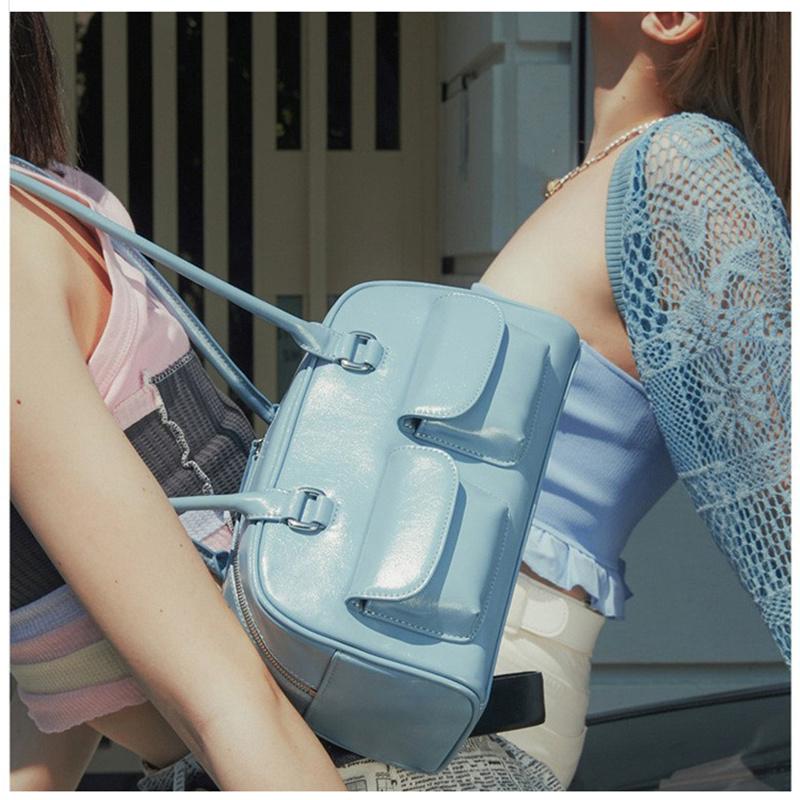 Women's Fashion Handbag  Leather Underarm Bag Commuter Tote Shoulder Bag