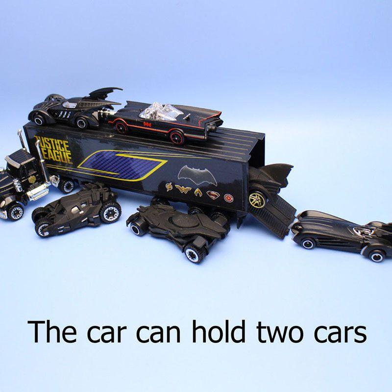 Prémiová kvalita 7 ks/šarže The Dark Knight Batman Autíčka Modelová Slitina Diecast PVC