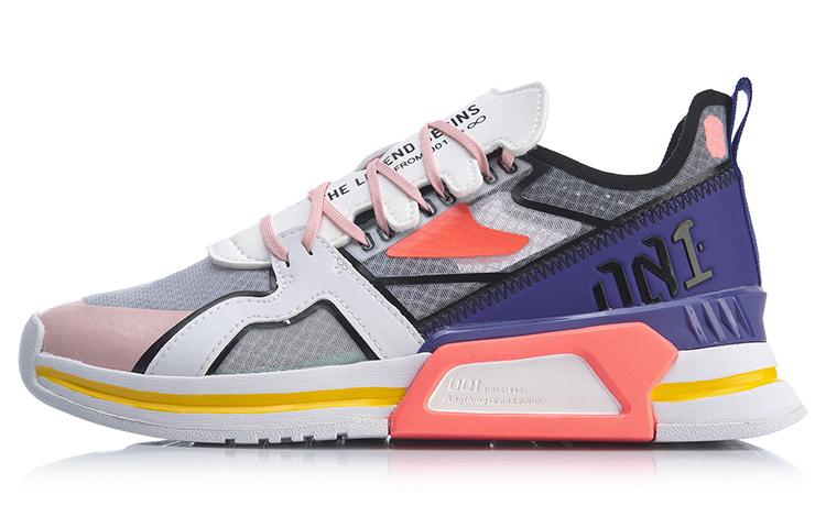 Li Ning 001 Низкие Повседневные Кроссовки Женские AGLP022-1 35.5