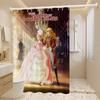 Anime The Rose Of Versailles Bathroom Curtain Classic Anime Fabric Shower Curtain With 12 Hooks Waterproof Bathroom Decor