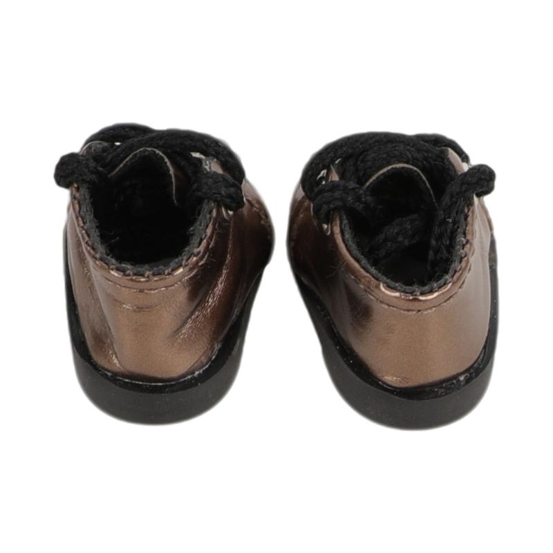 Multi Color Mini Doll Shoes Set Of 6 Pairs For 17cm/6.7in Dolls Detailed Craftsmanship Leather Style Footwear