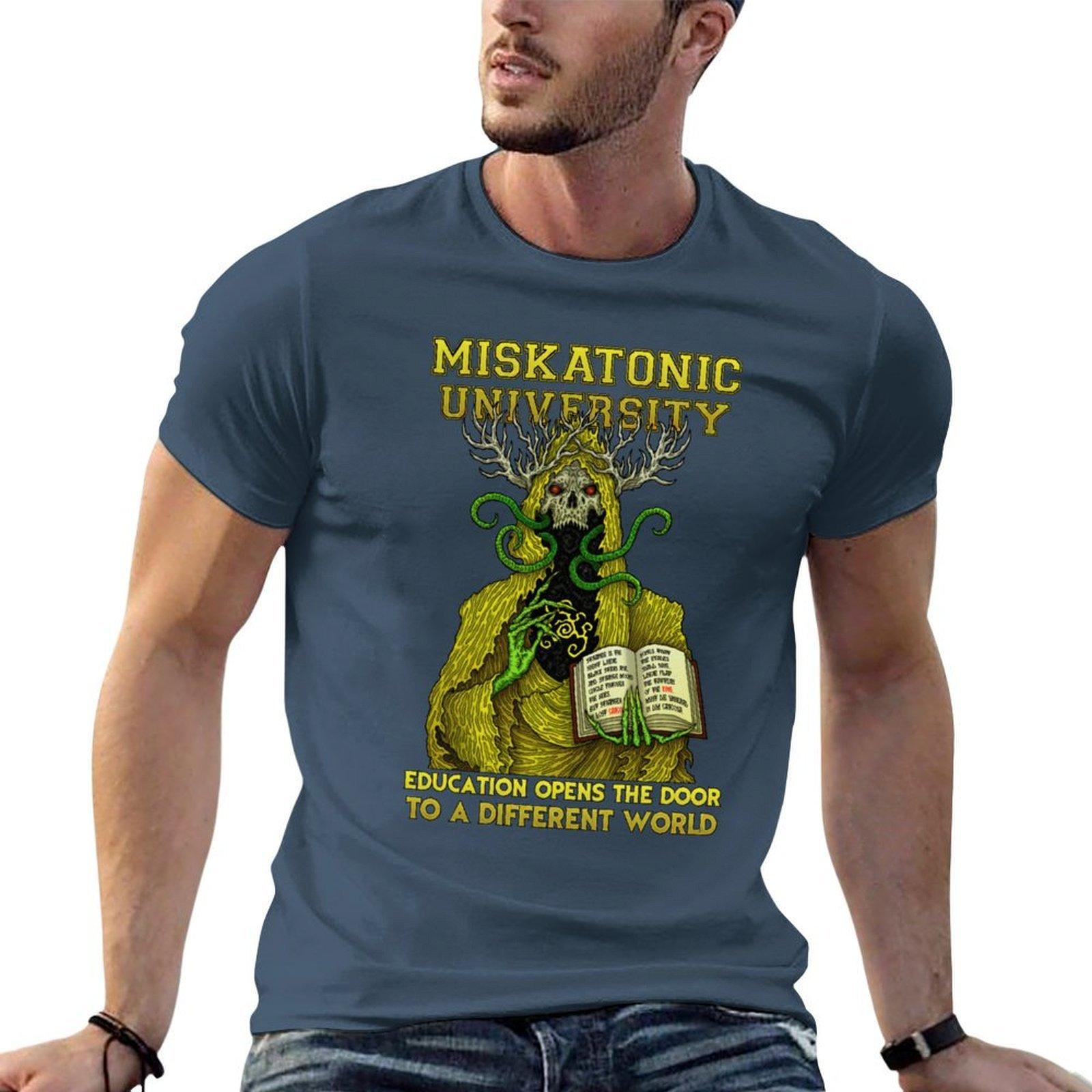 Miskatonic Hastur Azhmodai 2020 TShirt t shirts for man cotton man t shirt cotton TShirt S