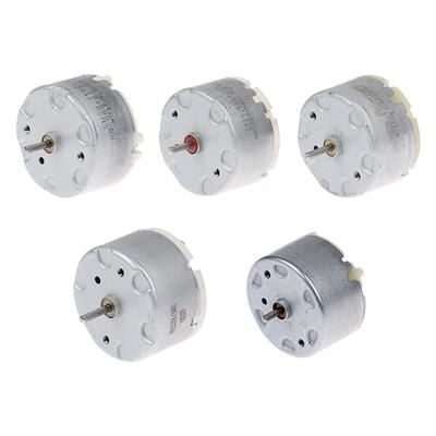 Rc500 Motor Dc 6V 9V 12V Micro 32Mm Round Spindle Motor For Robot Sweeper
