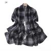 Fashion New Print 175*70cm Classic British Plaid Women Chiffon Hijab Scarf Lady Wraps Shawls Muslim Headband Islamic Scarves