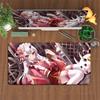 Anime Non-slip Rubber Mouse Pads Large Gamer Desktop Cabinet Carpets Hololive Nakiri Ayame Mauspad Office XXL Gaming Accessories