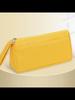 Stylish portable Oxford fabric case, simple two-layer, gift set for stationery.