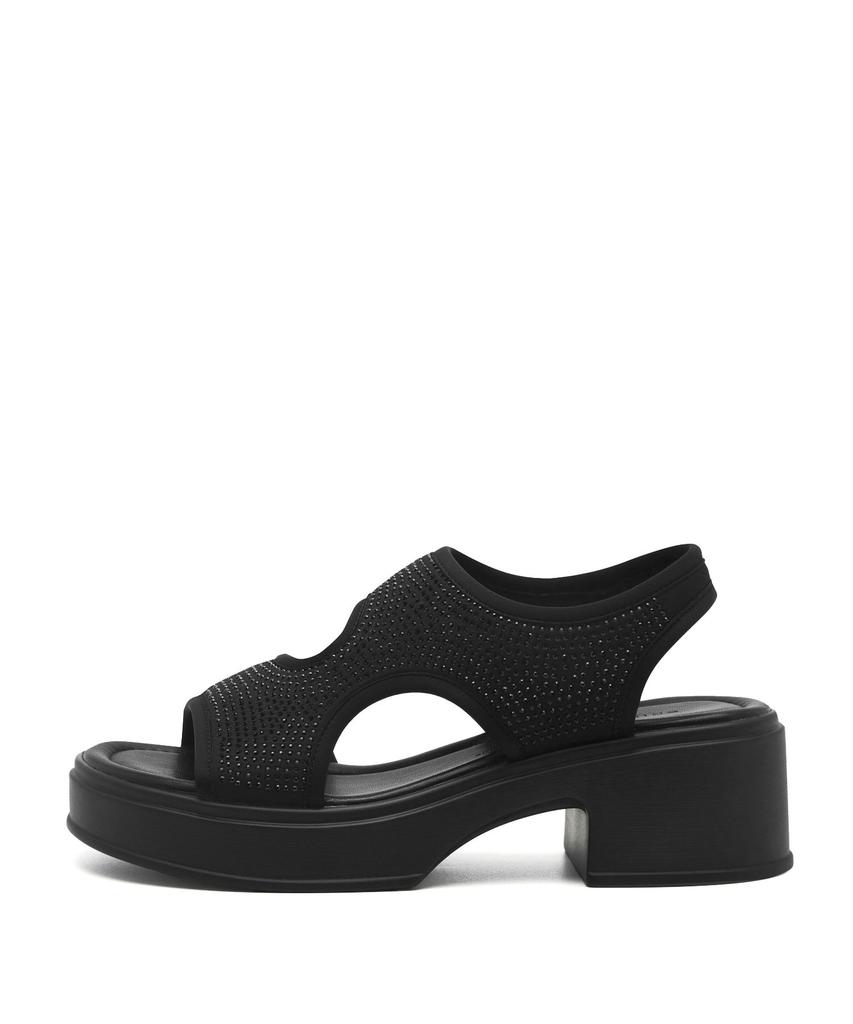 Spur Cloy Neoprene Flatform Sandal 6Cm -Vs9033 (2Color)