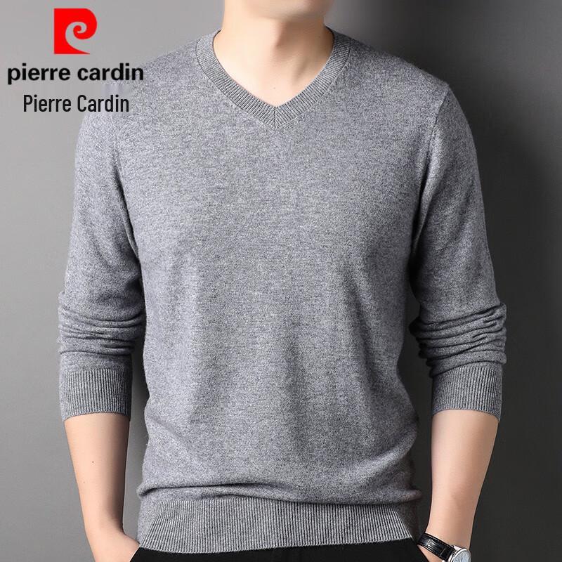 Pierre Cardin Men s V-Neck Cashmere Blend Sweater 2XL (185)