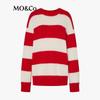 MO&Co. Striped Wool Blend Sweater