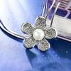 Elegant Floral Pendant Chain Necklace