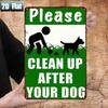 Funny Metal Dog Sign 20x30cm Home Bar Restaurant Decor