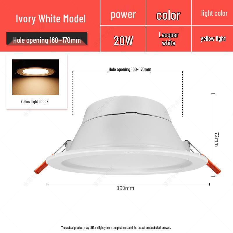 Foshan Modern Minimalistische Aluminium Einbau-Deckenleuchte für Wohnzimmer