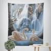 Beautiful Swan Decorative Tapestry Home Wall Decor Office Living Room Tapestry