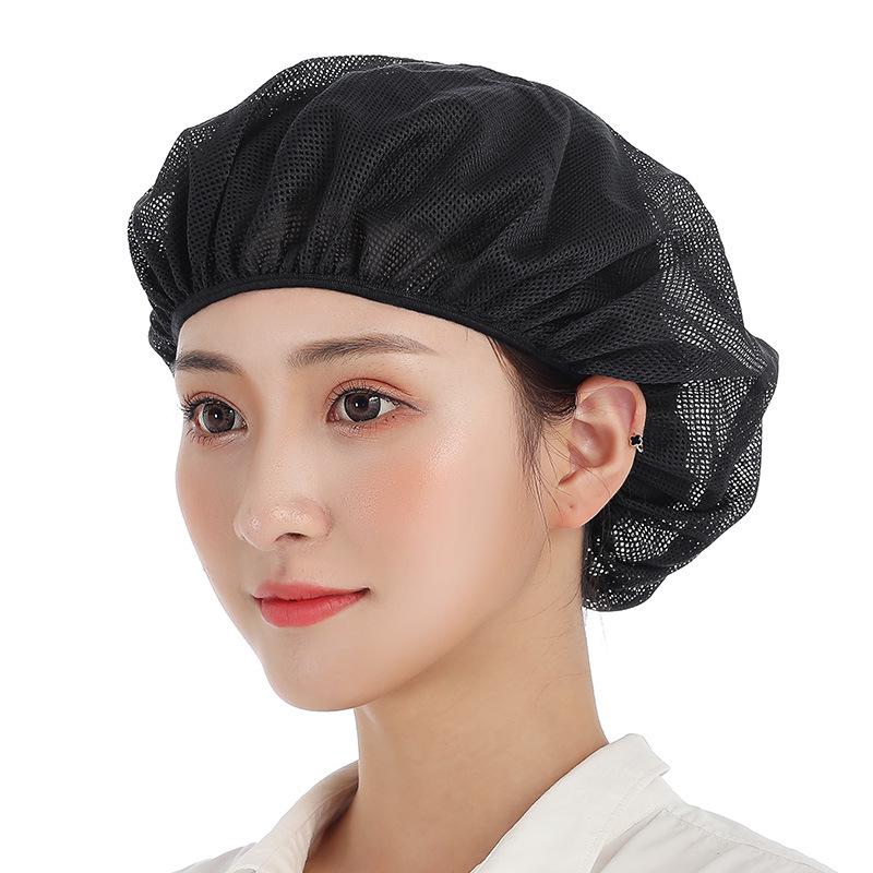 

Женский сетчатый колпак шеф-повара Xuanzhi: Одноразовая пылезащитная шапочка для пищевой промышленности One Size