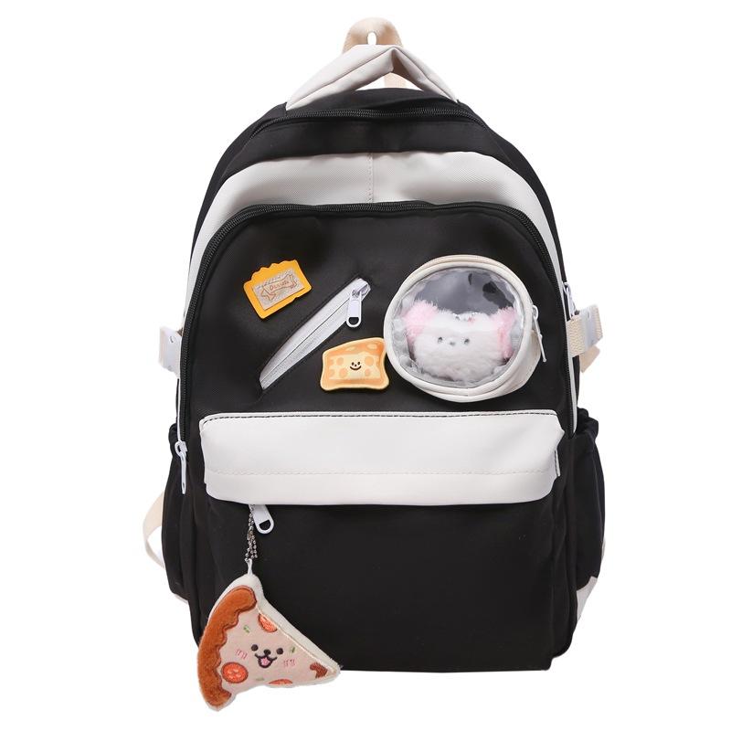 Campus Schultasche Damen Rucksack mit großer Kapazität Studentenrucksack