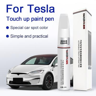 Do Tesli Model 3 Y X S Pisak do naprawy lakieru samochodowego Pisak do zaprawek samochodowych Czarny biały Środek do naprawy lakieru felg Tesli Zestaw do naprawy lakieru Touchup Paint2