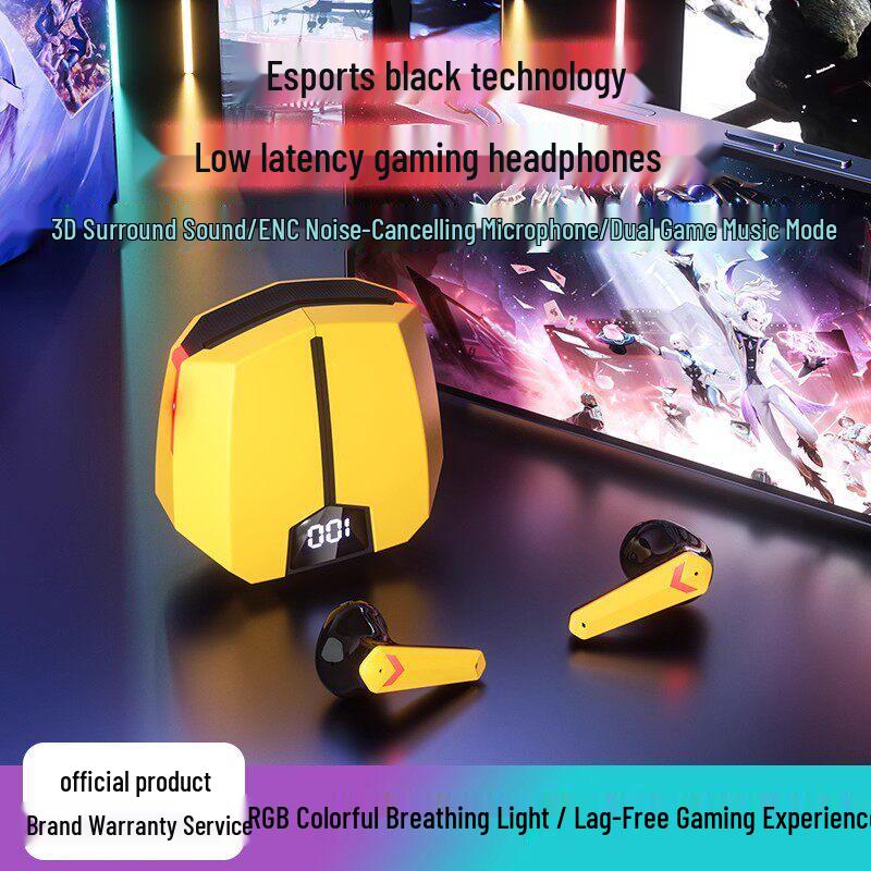 Wireless Bluetooth Gaming Earbuds, 2026 Model – High Sound Quality & Long Battery Life for PUBG.
