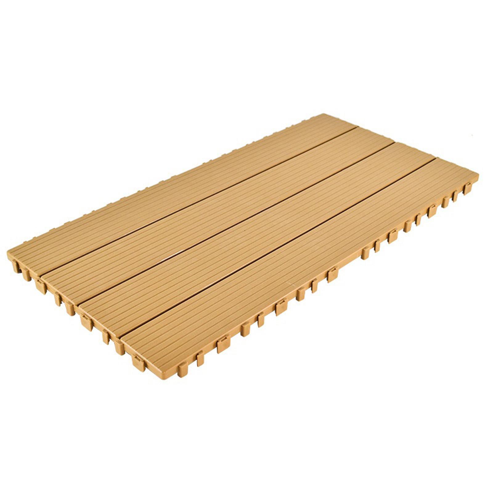 

И - Самостоятельно уложенный пластиковый деревянный пол для уличных садовых балконов, для внутреннего и наружного сращивания, террас и дворов вилл one size