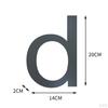Number Stainless Decor with Address Plaque for Gardens Houses