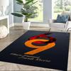 Galatasaray 130 Floor Rug Office Rug Perfect for Hallway Playrooms Kitchen Living Rooms Anti-slip Rug Office home decor Birthday/Christmas Gift