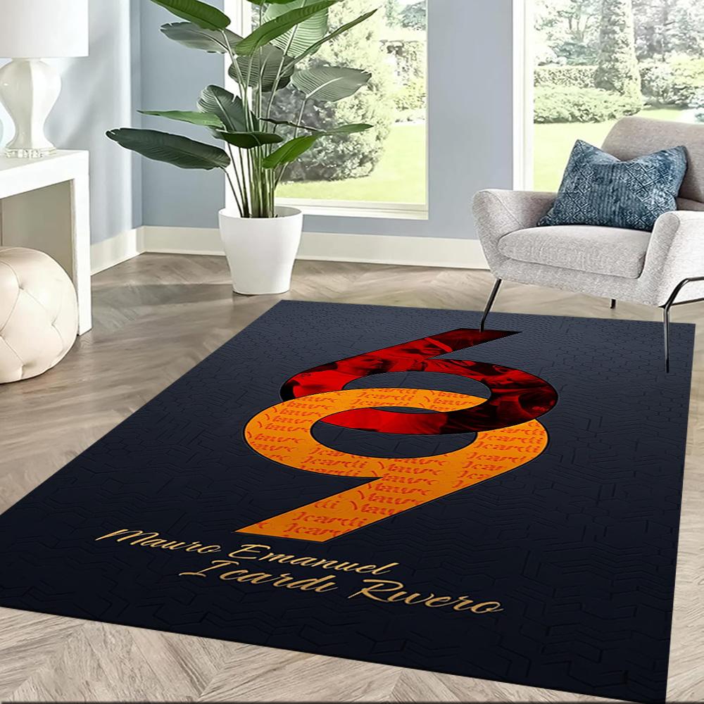 Galatasaray 130 Floor Rug Office Rug Perfect for Hallway Playrooms Kitchen Living Rooms Anti-slip Rug Office home decor Birthday/Christmas Gift
