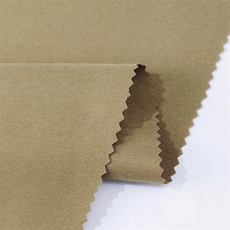 Solid-color Polyester Matte Plain Weave Fabric DIY Windbreaker Jacket Style Overcomes Cotton-padded Dress Shirt Jacket Fabric
