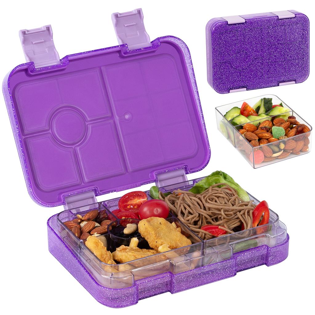 Portable Sealed Lunch Box Student Bento Box Microwave Available Heating School Office Staff Fruit Food Containers Forks Spoons