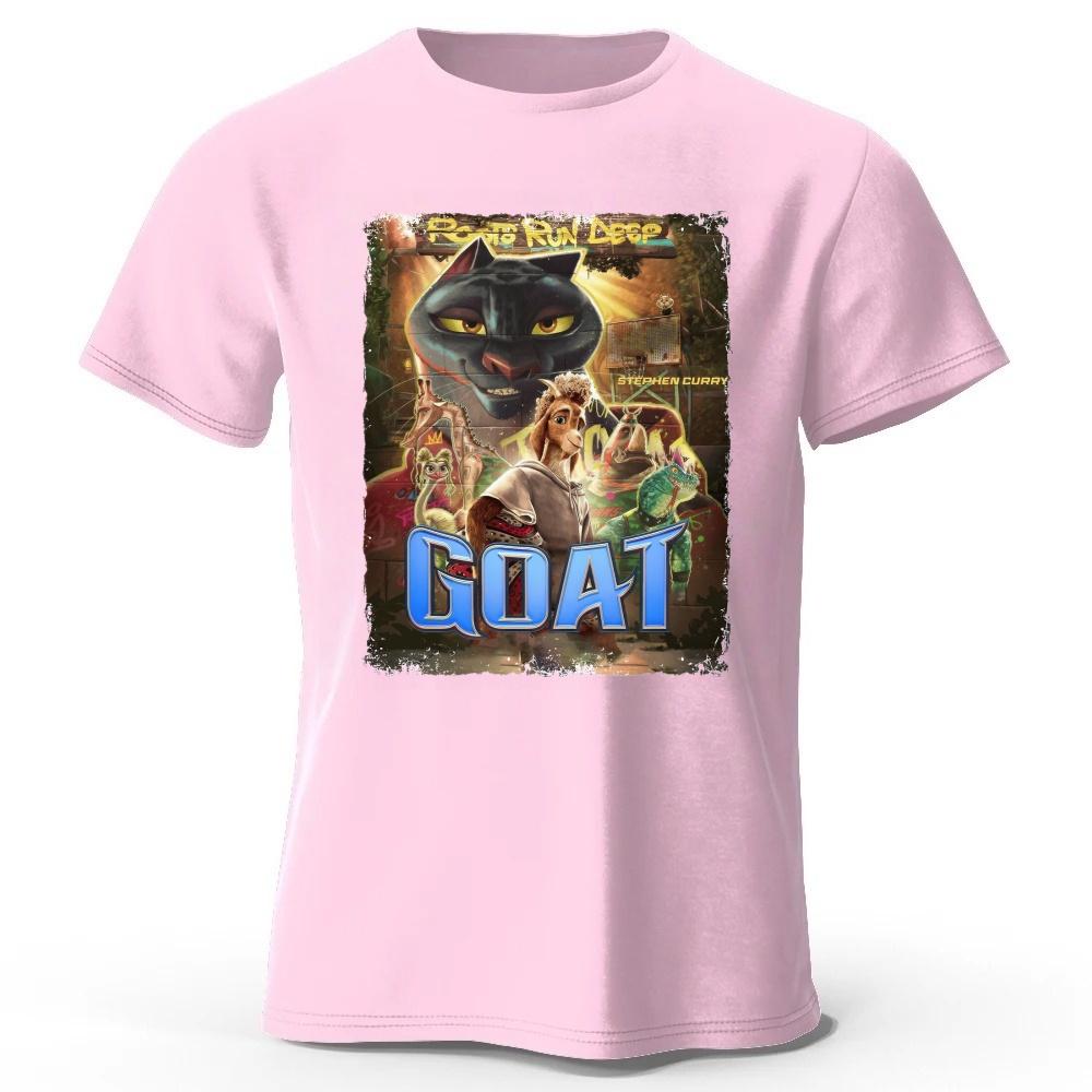 2026 New Anime Movie Miracle Dream Team GOAT Pure Cotton ShortSleeve Merchandise Unisex Street Fashion Casual PlusSize TShirt