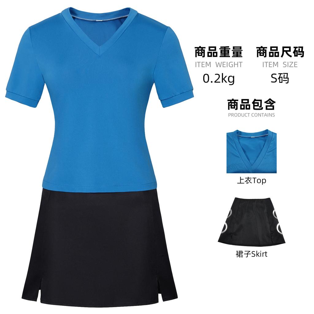 One Piece Live Action Season 2 Cosplay Nami Blue Long & Short Sleeve Costume