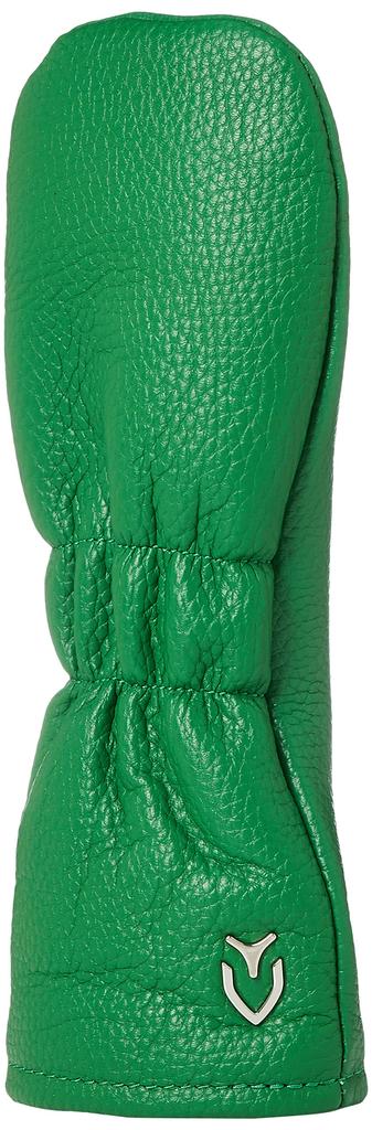 Leather Headcover Number HC1122 Green UT#X