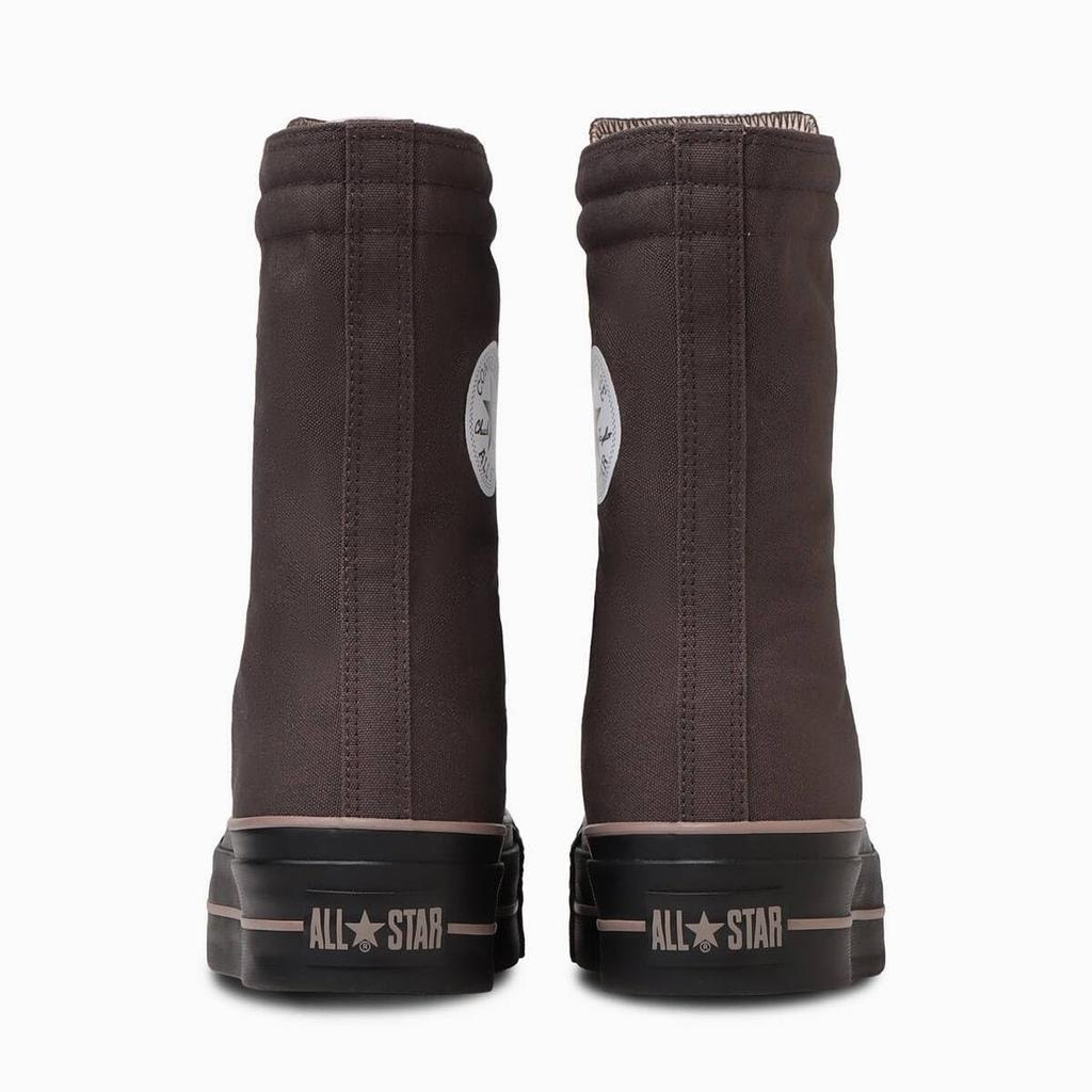 Converse All Star Lifted Size cm (R) Knee-High Sneakers, Brown/Black, 24.0