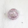 Pink Foam Christmas Ball Ornament - DIY Tree Decoration Topper
