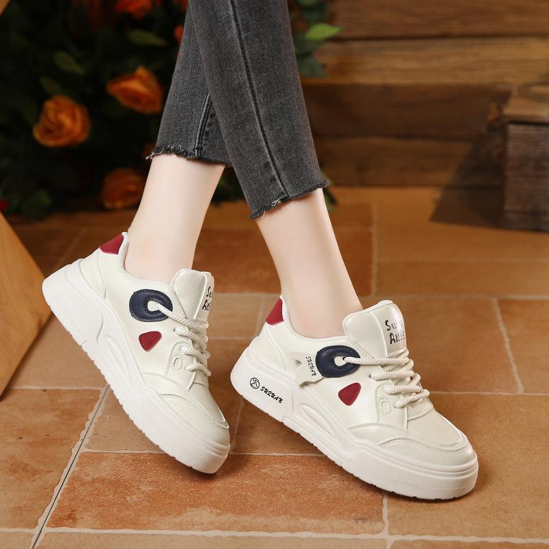 2025 Little White Shoes Children's Summer New Korean Version Ins Female Students Leisure Sports Versatile Board Shoes Street Shot K2701
