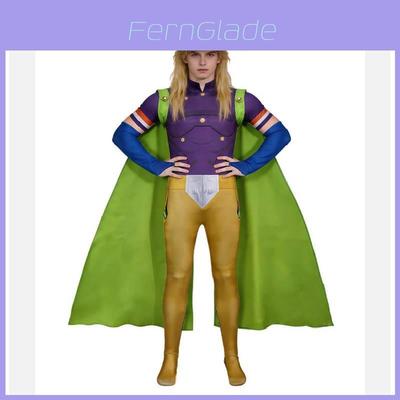 Jojos Bizarre Adventure Jonathan Joestar Cosplay Costume With Printed Fabric For Halloween Party