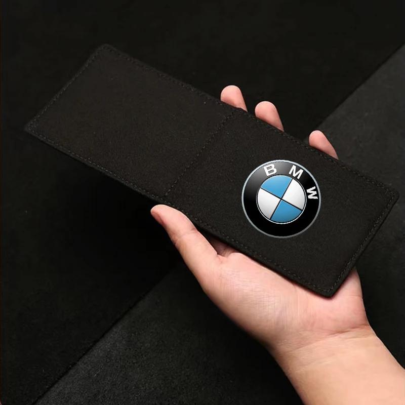PU Leather Credit Card Case Car Driving Documents Protective Case for BMW M5 E90 E91 E92 X1 X2 X3 X4 F07 F10 F15 F16 F20 F25 G30
