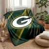 Coperta in Flanella Pile Green Bay Packers Coperta Calda e Accogliente per Divano Letto Viaggio Uso Stagionale