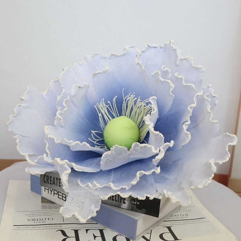 3D Big Simulation Flower 30cm Artificial Flowers Window Display Fake Flower  Wedding