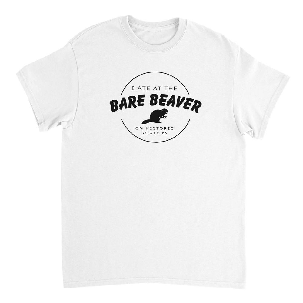 I Ate at the Bare Beaver Funny T-Shirt Unisex T-Shirt M