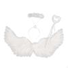 Angel Wing Costume Accessories Kids Princess Cosplay Headband Fairy for