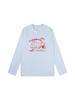 Korean Style Women's Long Sleeve Cotton T-Shirt - Versatile, Casual, Loose Fit for Spring & Autumn.