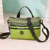 Leichte Nylon-Umhängetasche für Damen, Handtasche mit mehreren Reißverschlusstaschen, Abnehmbarer verstellbarer Schultergurt, Lässig, Kratzfest, Täglicher Gebrauch, Reisen, Damen
