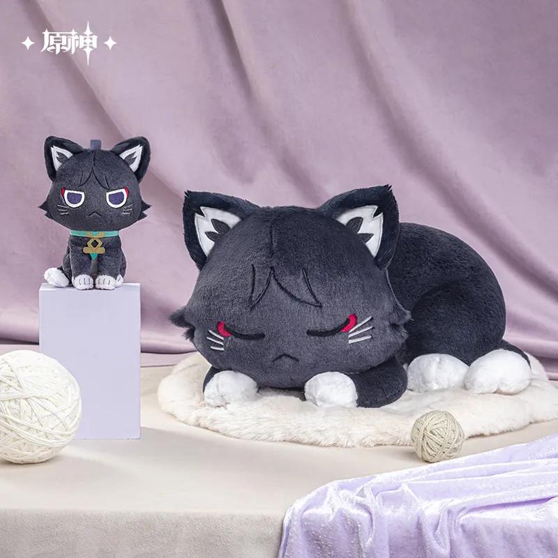 Presale Sunsyea Genshin Impact Official Merch miHoYo Wanderer Fairy Tale Cat Hat Plush Keychain