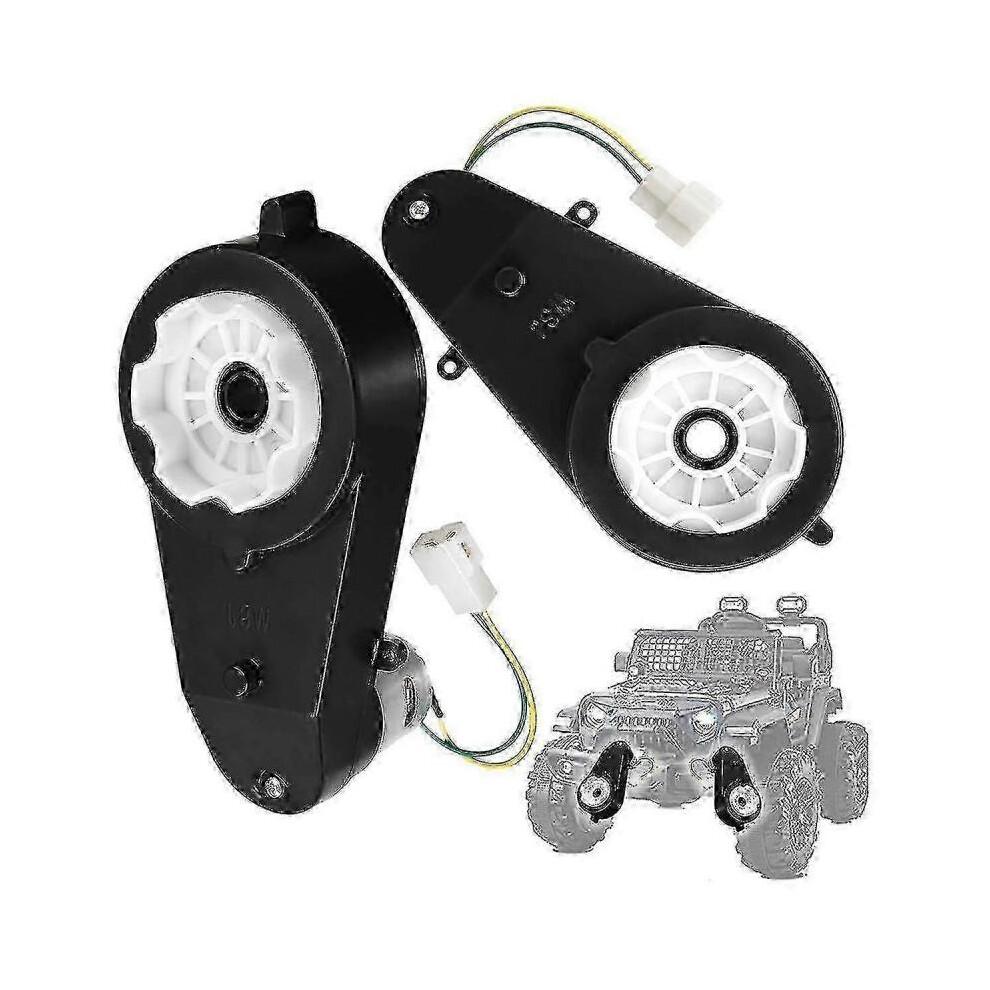 24V Kids Ride On Car Gearbox 24V 40000RPM Motor 2Pcs Electric Motor Gearbox Motorcycles High Speed