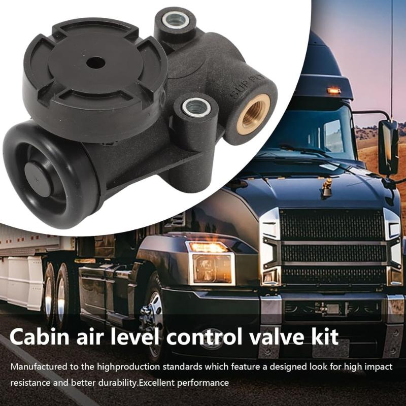 Heavy Duty Pneumatic Level Control Valves For H00600P Transport Vehicles 1/4" NPT Fitting F245563 3595979C91 3595979C92