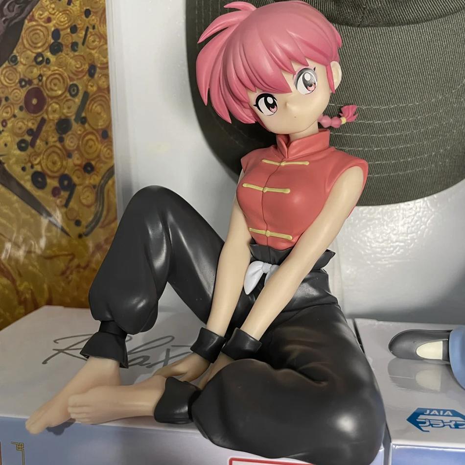 In Stock Original BANDAINAMCO BANPRESTO Ranma 1/2 Relax Time Shampoo Tendou Akane Ranma PVC Figure Model Collector Figurine Toy