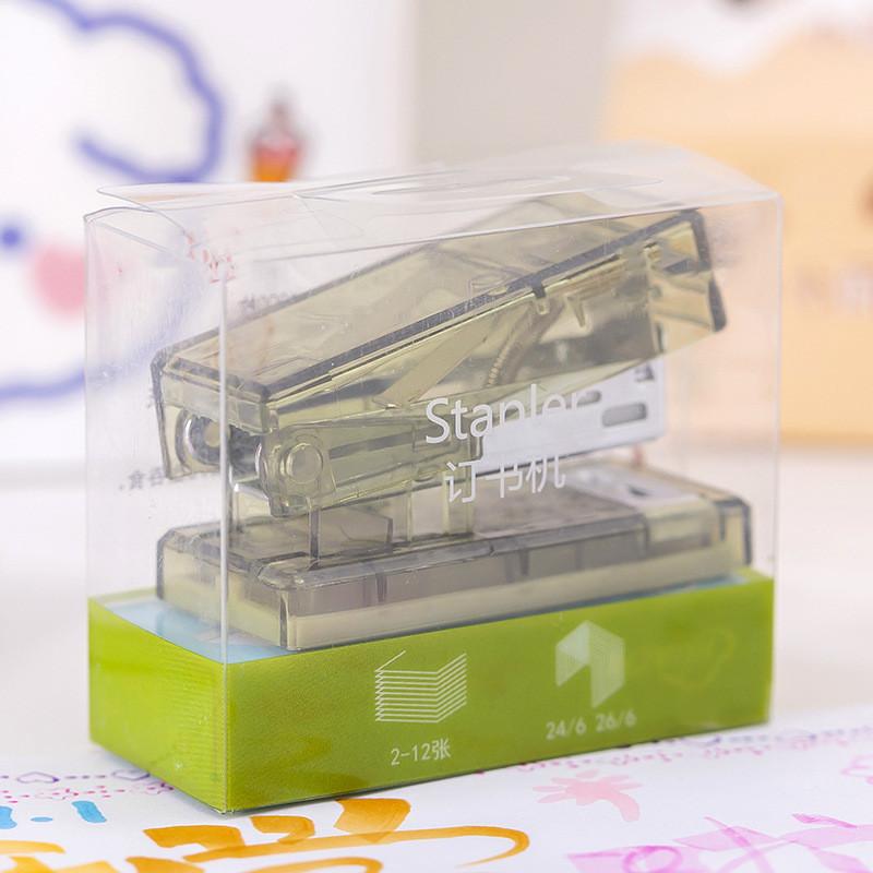 Ministiftesett for barn Gjennomsiktig testpapirbindemiddel Stiftestifter for studentkontor/skolebindingsutstyr