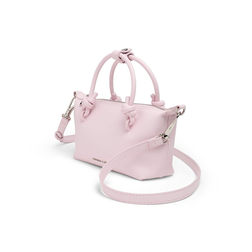 Charles & Keith Knot Crossbody Small Square Bag Women handbags CK2-30271635