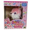 Iwaya Candy Roppy Strawberry Electric Plush Toy Rabbit with Embroidered Eyes, ST Mark, Ages 3 and Up