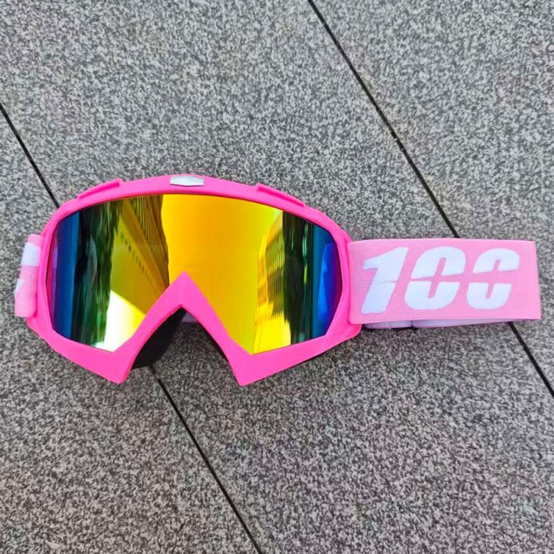 KTM Style Outdoor Cycling Goggles Mountain Biking Trail Riding Snowboarding Hiking Downhill Sports UV Protection TPU Frame